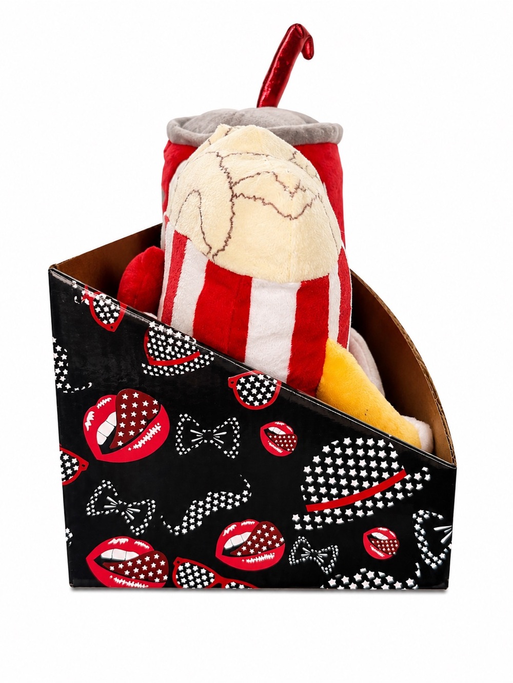 π§Έ 2/$45 - NWT Popcorn Poplove & Cola Couple Plush Gift Set Movie Night Sz 9β 11β - Picture 6 of 8